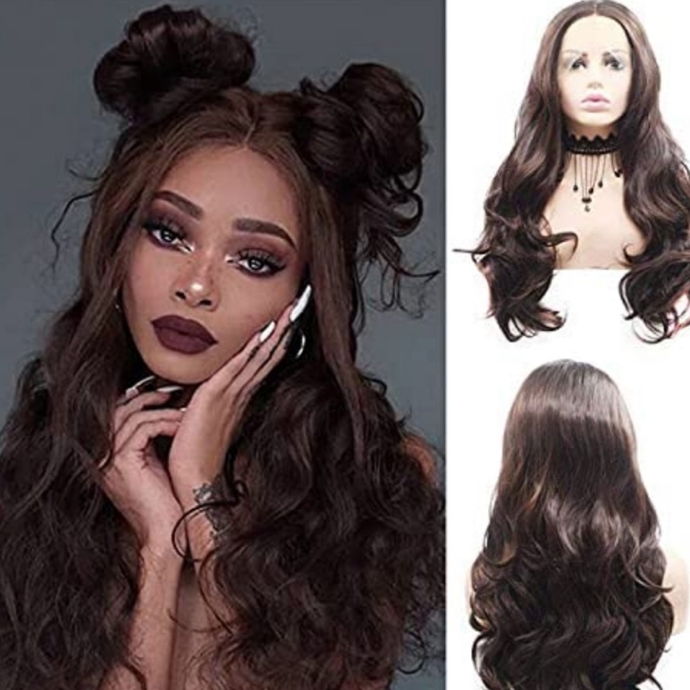 - 22” Dark Brown LaceFront Wig *NEW*